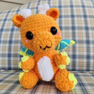 Orange Baby Dragon