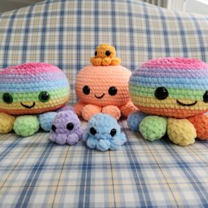 Rainbow Mama Octopus