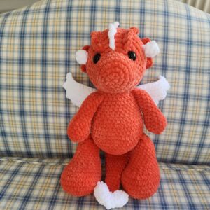 Large Orange Dragon