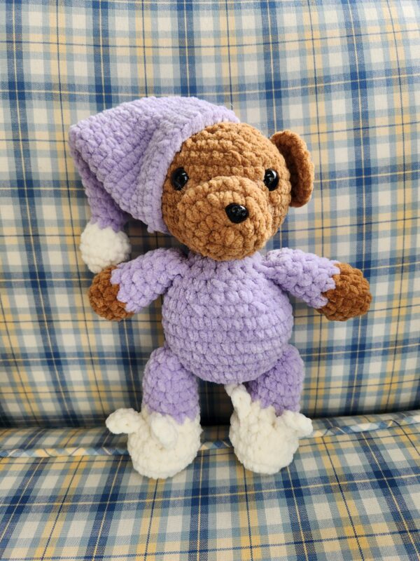 Purple Bedtime Bear