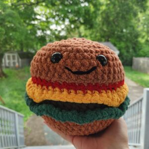 Cheeseburger Plush