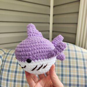 Purple Shark Plush
