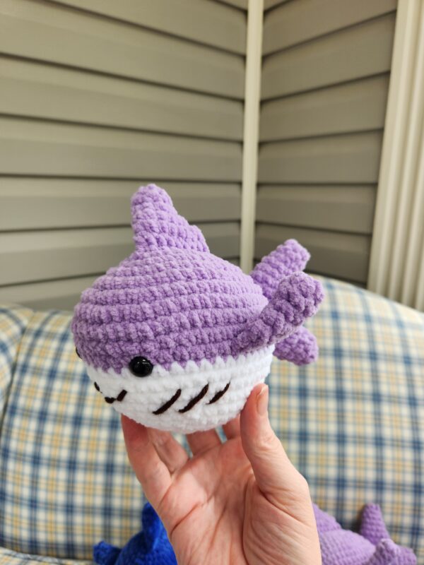 Purple Shark Plush