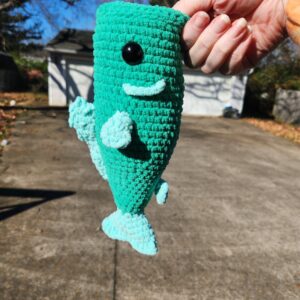 Green Fish Plush