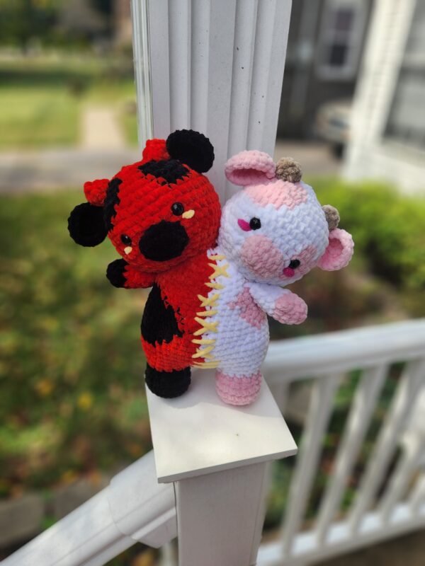 Two Headed Angel/Devil Cow - Image 2